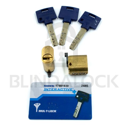 Cilindro de Alta seguridad Mul-t-Lock INTERACTIVE+ (OVAL)